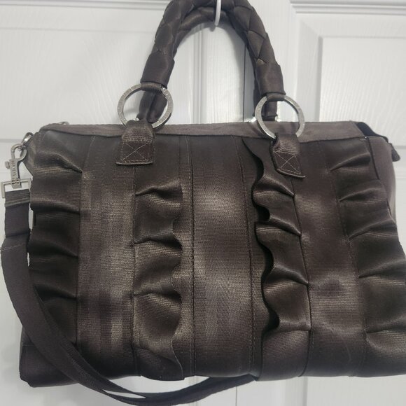 Harveys Seatbelt LOLA Satchel BROWN / ESPRESSO - Original Release OG CNC - Picture 4 of 6